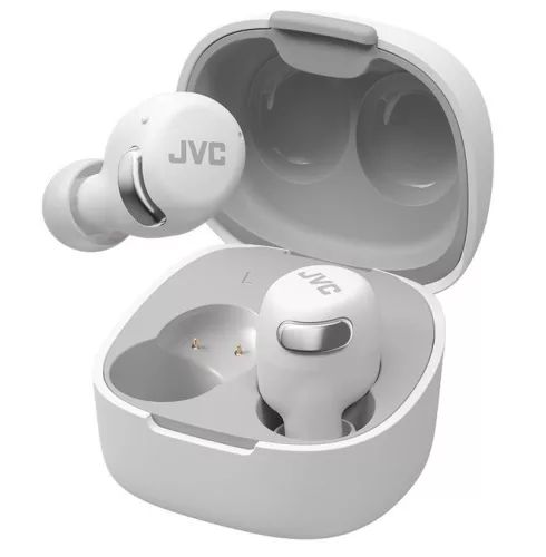 JVC HA-A30T2-W-U True Wireless fülhallgató – aktív zajcsökkentés, tömör és könnyű kialakítás, 27 óra lejátszás, fehér