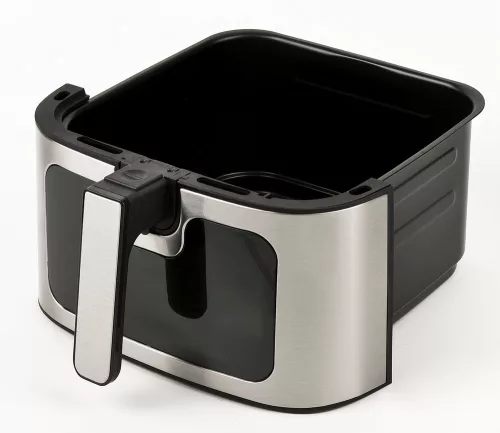 Girmi FG80 Ecofrit XXL forrólevegős sütő - 8 literes, 2 fűtőelemes (2.200 W), 10 előre beállított program, digitális kijelző.