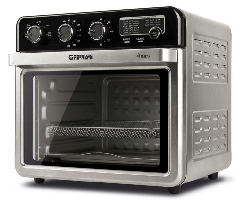 G3 Ferrari G10221 Friggisano 32L forrólevegős sütő és multifunkciós sütő – 32 liter, 6 fűtőelem, 5 funkció, max. 230 °C
