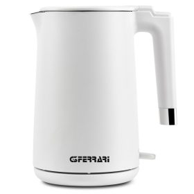   G3 Ferrari G10211 Essential vízforraló – 1,7 liter, rozsdamentes acél, hőszigetelt külső. Stílusos, biztonságos és gyors!