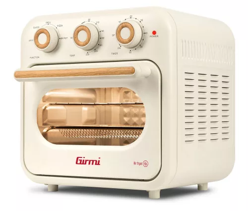 Girmi FG28 Ecofrit 14L forrólevegős, pizza és multifunkciós sütő – XXL kapacitás, sokoldalú sütés, egészséges fogások