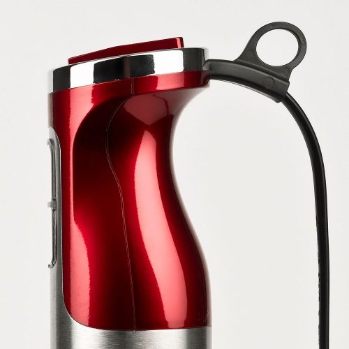 G3 Ferrari G20142 ANTELAO Kézi botmixer, erős, 8 sebességgel, 1000W-os motorral, hideg és meleg ételekhez, piros színben