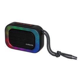   Aiwa BST-130RD stílusos, sokoldalú és IP66 védettségű Bluetooth hangszóró, kiváló hangminőséggel akár 8 órás lejátszással, piros és fekete