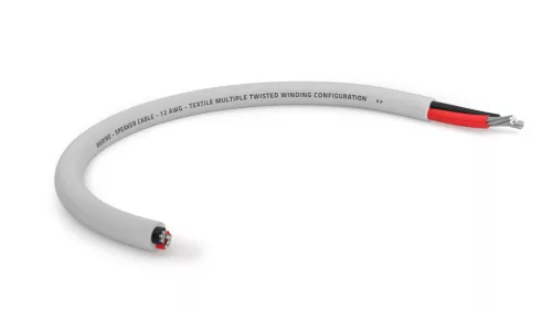 Hertz MSC 12.2  ónnal bevont, nagy tisztaságú réz (OFC) tengerészeti minősítésű hangszóró kábel 12AWG (3,3 mm²) dupla szigeteléssel