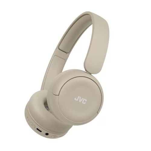 JVC HA-S59W-C-U Own Style Vezeték nélküli fejhallgató 35 órás üzemidővel és vezetékes jack-csatlakozással, krém szín