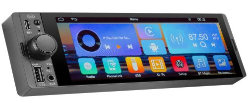 Trevi MDV 6370 DAB 6.6” érintőképernyős autórádió DAB+/FM rádió, 160W, Apple CarPlay / Android Auto támogatás