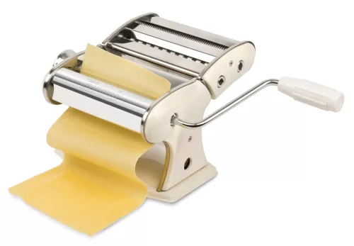 Girmi IM92 Kézi, olasz tésztagép lasagnához, tagliatelléhez és spagettihez, 7 vastagsági beállítás, krém színben