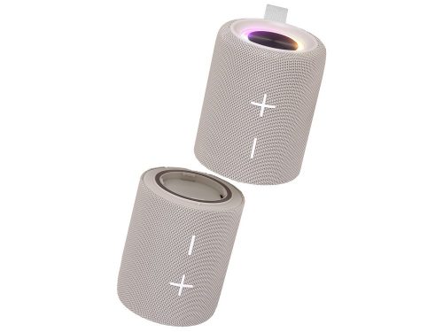 Trevi XSC 8A88 B TWS Bluetooth 5.3 Dupla hangszóró IPX5 védelemmel, Disco LED fénnyel, krém szín
