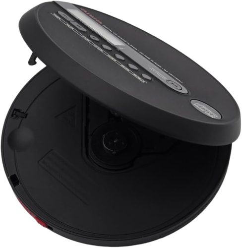 Aiwa PCP-1050 Bluetooth 5.4 MP3 Discman, 60mp ESP védelem, X-HyperBass, USB-C töltés és 8 órás üzemidő.