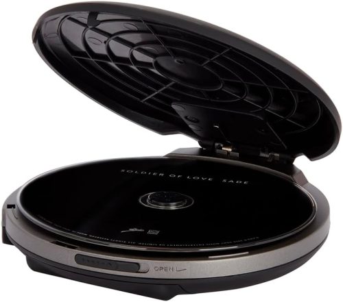 Aiwa PCP-850BK Hordozható MP3 Discman X-HyperBass és 50mp ESP védelemmel, fülhallgatóval és igényes tárolóval, fekete
