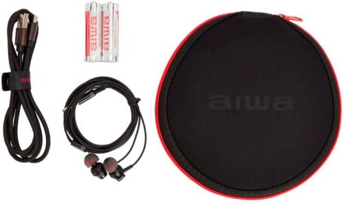 Aiwa PCP-850BK Hordozható MP3 Discman X-HyperBass és 50mp ESP védelemmel, fülhallgatóval és igényes tárolóval, fekete