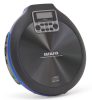 Aiwa PCP-850BL Hordozható MP3 Discman X-HyperBass és 50mp ESP védelemmel, fülhallgatóval és igényes tárolóval, kék