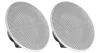 Hertz PORTOFINO 77 XW hajós koaxiális hangszóró 7,7" 100W RMS, süllyeszthető kivitel, UV- és sóálló, fehér színben