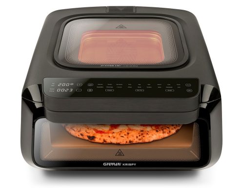 G3 Ferrari G10225 Krispy Forradalmi 3 az 1-ben pizza, forrólevegős és grillsütő, 380°C, 18 program, Hoblo™ technológia