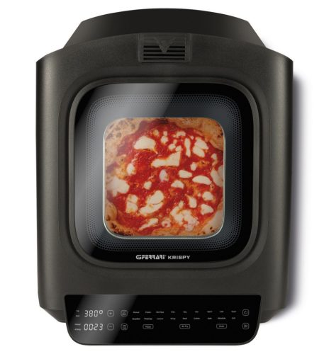 G3 Ferrari G10225 Krispy Forradalmi 3 az 1-ben pizza, forrólevegős és grillsütő, 380°C, 18 program, Hoblo™ technológia