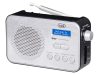 Trevi DAB 7F92 R digitális rádió DAB/DAB+ és FM RDS vétel, dupla ébresztés, Fekete/szürke színben