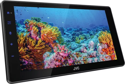 JVC KW-Z900DBW Prémium 1 DIN, 9” kijelzős autós mutlimédia vezeték nélküli CarPlay és Android Auto támogatással