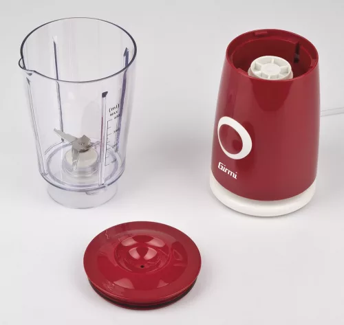 Girmi FR03 kompakt elektromos turmixgép, 170 W teljesítmény, 400 ml-es keverőpohár és rozsdamentes acél pengék, Fehér