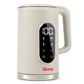   Girmi BL91 hőfokszabályzású elektromos vízforraló, digitális kijelző, melegen tartás funkció, 1.7 literes, homok-bézs szín