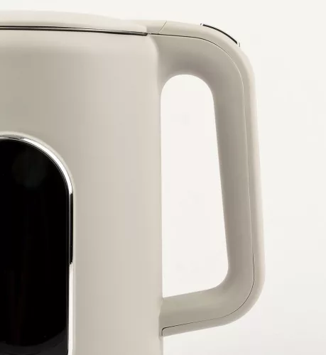 Girmi BL91 hőfokszabályzású elektromos vízforraló, digitális kijelző, melegen tartás funkció, 1.7 literes, homok-bézs szín