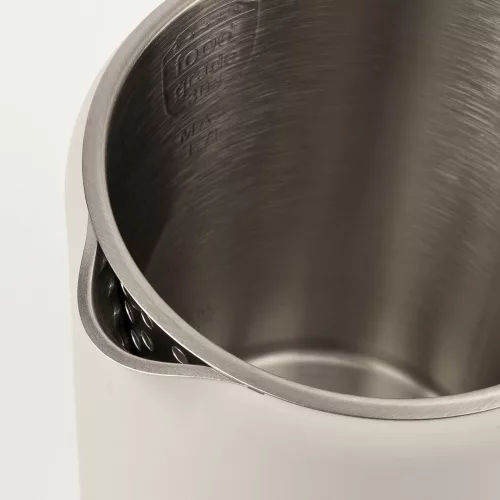 Girmi BL91 hőfokszabályzású elektromos vízforraló, digitális kijelző, melegen tartás funkció, 1.7 literes, homok-bézs szín