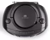 Aiwa RC-250BK hordozható retro boombox CD/MP3/USB/kazetta/Bluetooth/FM rádió, fekete színben