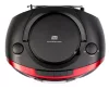 Aiwa RC-250RD hordozható retro boombox CD/MP3/USB/kazetta/Bluetooth/FM rádió, piros színben