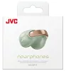 JVC HA-NP1T Pearl Edition vezeték nélküli nyitott fülklipsz fülhallgató 24 óra üzemidő, IPX4, gyöngyházfényű olívazöld színben