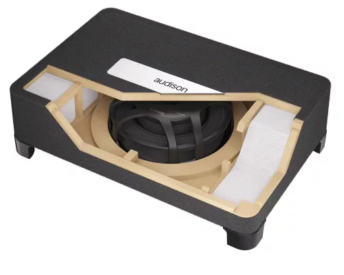 Audison AVBX 12 D4 II Audison mélynyomóláda 12" VOCE II subwooferrel, 1100 W, kompakt zárt doboz