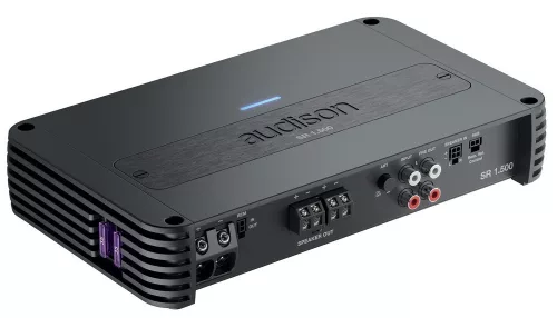 Audison SR 1.500 ver.2 mono autóhifi erősítő 1000W@1Ohm ADT D-osztály, OEM/ART, kompakt beépítés