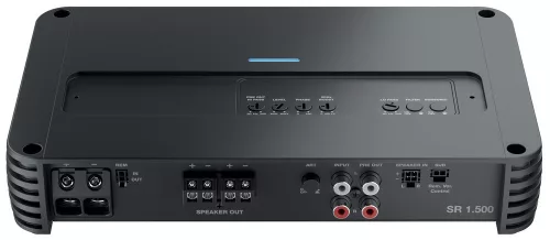 Audison SR 1.500 ver.2 mono autóhifi erősítő 1000W@1Ohm ADT D-osztály, OEM/ART, kompakt beépítés