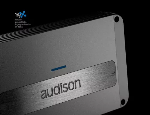 Audison SR 4.500 ver.2 4 csatornás D-osztályú autóhifi erősítő 130W x4, kompakt alumínium ház, fejlett ADT technológia