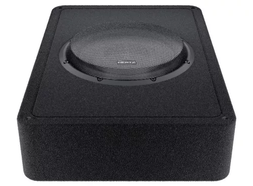 Hertz MPBX 300 S2 Ultra lapos zárt mélynyomóláda 30 cm, 500W RMS, 2Ω, 2S² pozícióválasztás