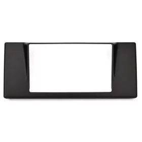   Phonocar 03568 autórádió adapterkeret 2 DIN 174x97 mm fekete, tartóval és rögzítő konzolokkal BMW 5-ös sorozathoz