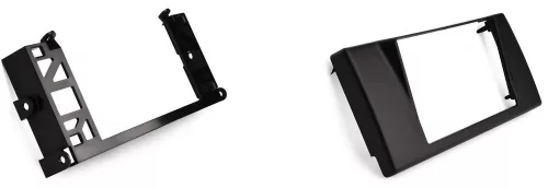 Phonocar 03568 autórádió adapterkeret 2 DIN 174x97 mm fekete, tartóval és rögzítő konzolokkal BMW 5-ös sorozathoz