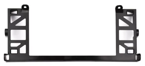 Phonocar 03568 autórádió adapterkeret 2 DIN 174x97 mm fekete, tartóval és rögzítő konzolokkal BMW 5-ös sorozathoz