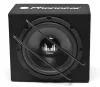 Phonocar 02921 Pémium 200 mm-es kompakt kis méretű autós mélyláda, 420W, passzív fa ház, prémium basszusélmény