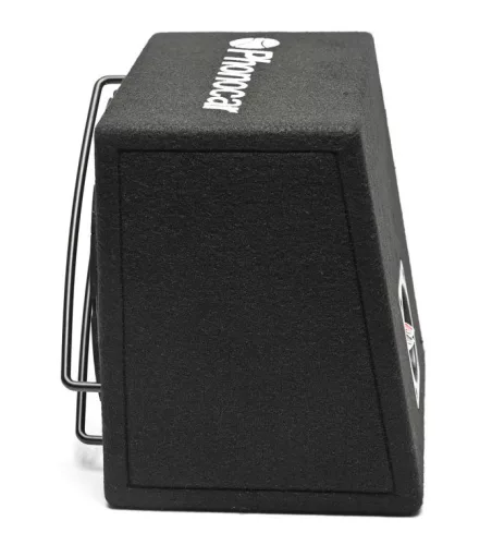 Phonocar 02921 Pémium 200 mm-es kompakt kis méretű autós mélyláda, 420W, passzív fa ház, prémium basszusélmény