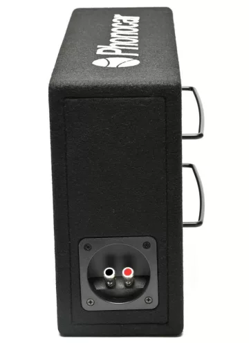Phonocar 02922 Prémium 200 mm-es passzív mélynyomó doboz 420W csúcsteljesítménnyel, extrém mély basszus autóhifihez
