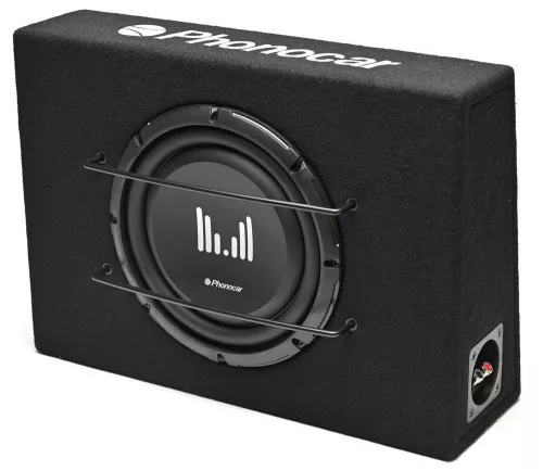 Phonocar 02923 Prémium 250 mm-es passzív mélynyomó hangfal 600 W extramély basszussal autóhifihez