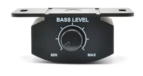Phonocar 02924 Extralarge professzionális aktív autós mélyláda 250 mm D-osztályú erősítővel, 600 W, ultra mély basszus