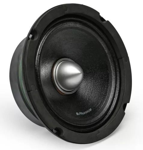 Phonocar 02786 Professzionális 165 mm-es középsugárzó pár, 240W csúcsteljesítmény, mély és tiszta hangzás autóhifi rendszerekhez