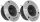 Phonocar 02430 Evolution Horn Tweeter Professzionális magassugárzó, 97 mm, 250/750W, 4 Ohm – Élő hangzás autóhifihez