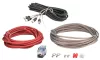 Phonocar 06096 Professzionális autóhifi kábelkészlet 40A, 8,5 mm² tápkábel, dupla árnyékolású RCA, könnyű telepítés