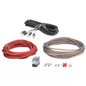   Phonocar 06096 Professzionális autóhifi kábelkészlet 40A, 8,5 mm² tápkábel, dupla árnyékolású RCA, könnyű telepítés
