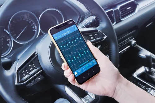 Phonocar PH908 professzionális digitális processzor 8 csatornás DSP, teljes App vezérlés, autóhifi testreszabáshoz