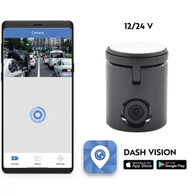   Phonocar VM440U menetrögzítő kamera Wi-Fi, 64GB microSD, Full HD, G-szenzor, autós applikációval