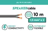 Phonocar 061432 Professzionális hangszórókábel 1,5 mm² x 2, 10m, rugalmas soft touch szigeteléssel, autóhifihez