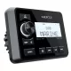 Hertz HMR 18D professzionális DAB+ marine média lejátszó Bluetooth 5.0-val, 2 zónás vezérléssel, IP66 védelemmel
