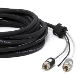   Connection BT2-550.2 2 csatornás RCA kábel 5,5 méter vezérlőszállal, prémium árnyékolással autóhifihez